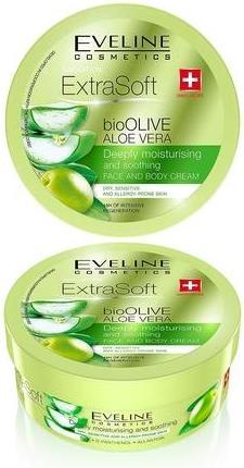 Image du produit Eveline Crème corporelle extra-douce Hydratant profond pour le visage et le corps Bio Olive & Aloe 175Ml (Crème pour le corps, 175 ml)