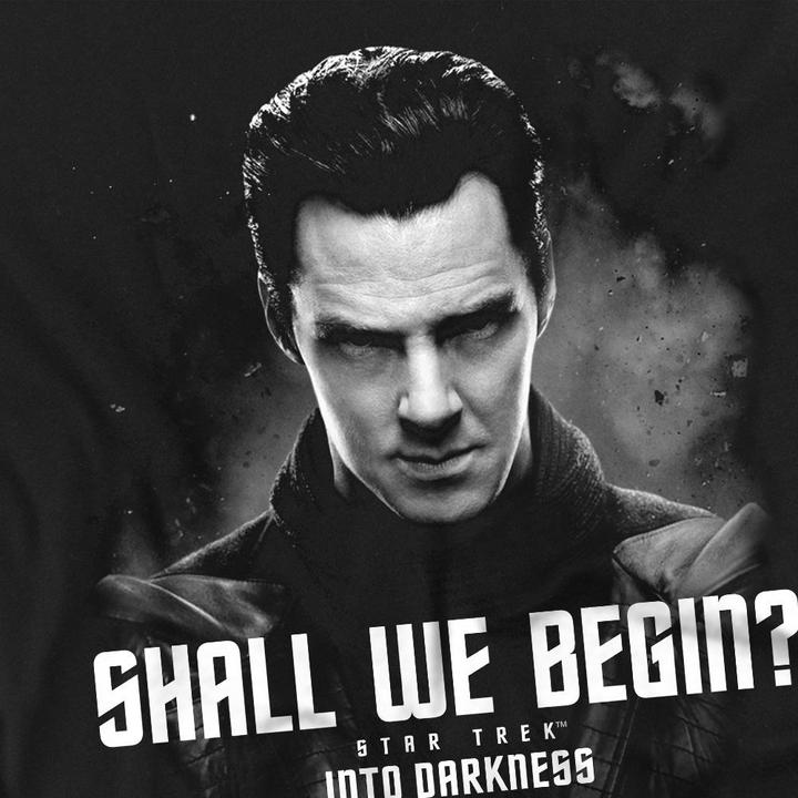 Immagine prodotto Star Trek: Into Darkness Shall We Begin Maglietta Uomo (L)