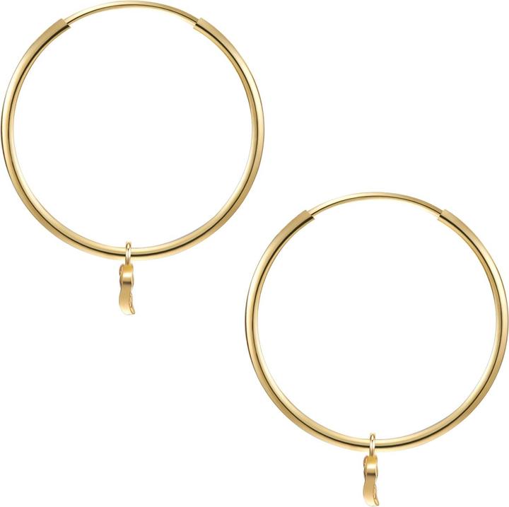 Image du produit Glanzstücke München Femme cercle argent sterling or jaune - 31528 (Argent Sterling)