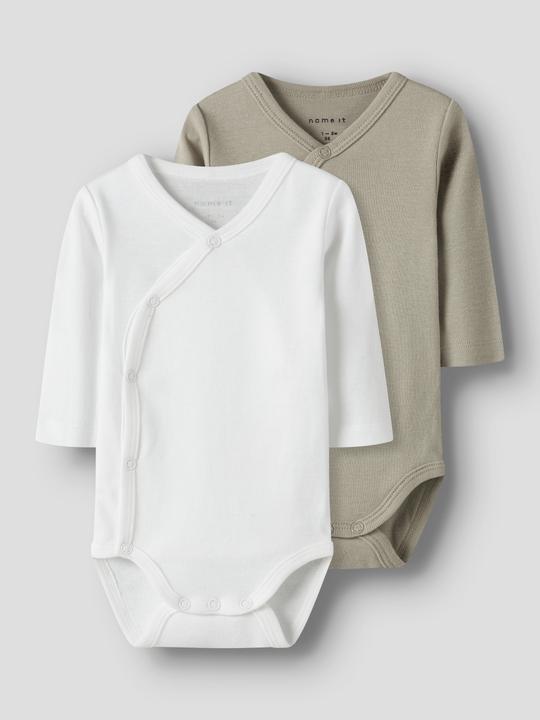 Actual product image Name it Nbnbody 2p Ls Wrap Solid Noos (50)