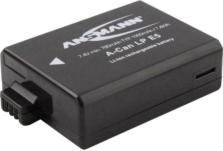 Actual product image Ansmann Canon LP-E5 Battery (Camera battery)