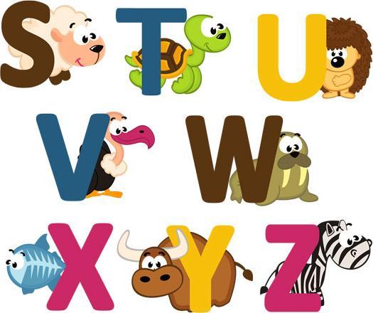 Produktbild Trenddeko Kinder Alphabet (englisch) (45 x 125 cm)