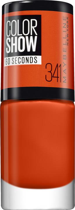 Maybelline New York ColorShow (341 orange attack, Farblack)
