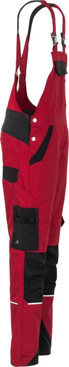 Produktbild Planam Norit Damen Latzhose rot schwarz Grösse 54 (54)
