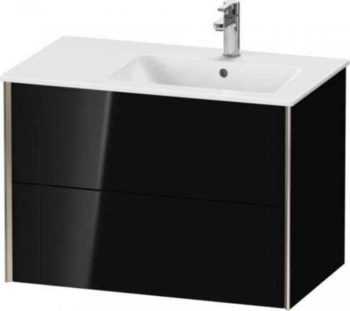 Actual product image Duravit XViu 4159 Vanity unit wall-mounted, 2 drawers, for washbasin Me by Starck 234683 Basin right (81 x 48 x 56 cm)