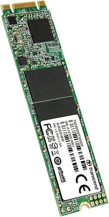 Actual product image Transcend Mts820s (240 GB, M.2 2280)