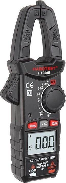 Actual product image Habotest Digital clamp meter HT200B (CAT III 600V)