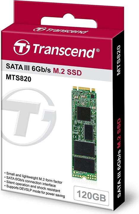 Image du produit Transcend Mts820s (120 Go, M.2 2280)