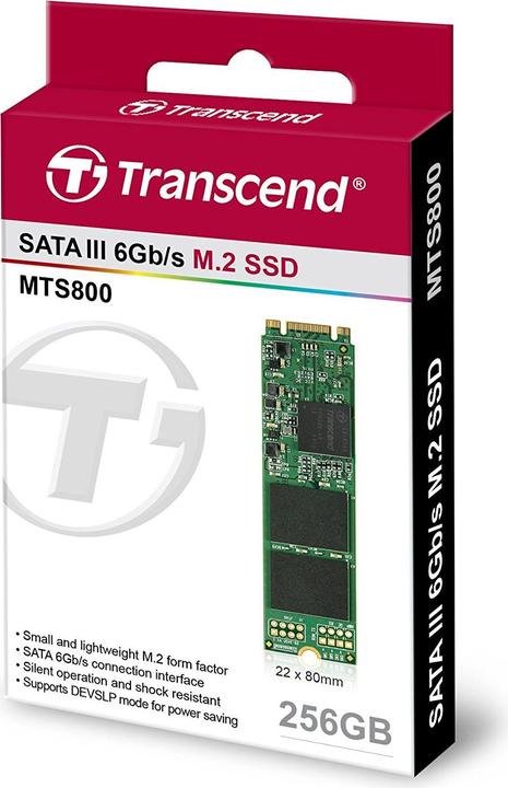Produktbild Transcend Mts800s (256 GB, M.2 2280)