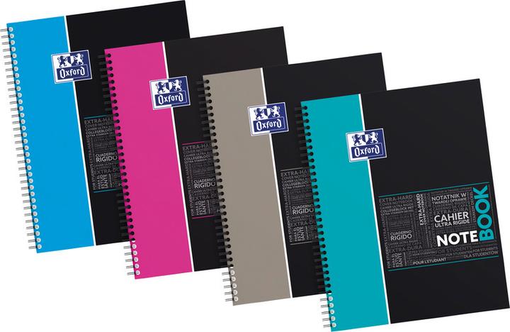 Produktbild Oxford Collegeblock Notebook (A4+, Liniert, Harter Einband)