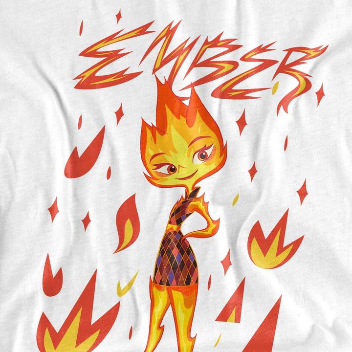 Immagine prodotto Maglietta Ember (Personaggio) Fuoco Adulto Unisex (M)