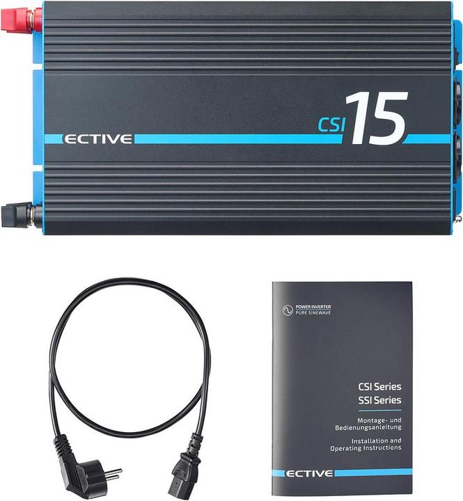Produktbild Ective CSI 15 Sinus-Wechselrichter 1500W 12V