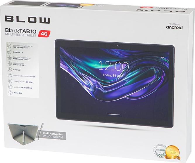 Immagine prodotto Blow Tablet BlackTAB10 4/128GB 4G LTE Octa-core (4G, 10.10", 128 GB, Nero/Argento)