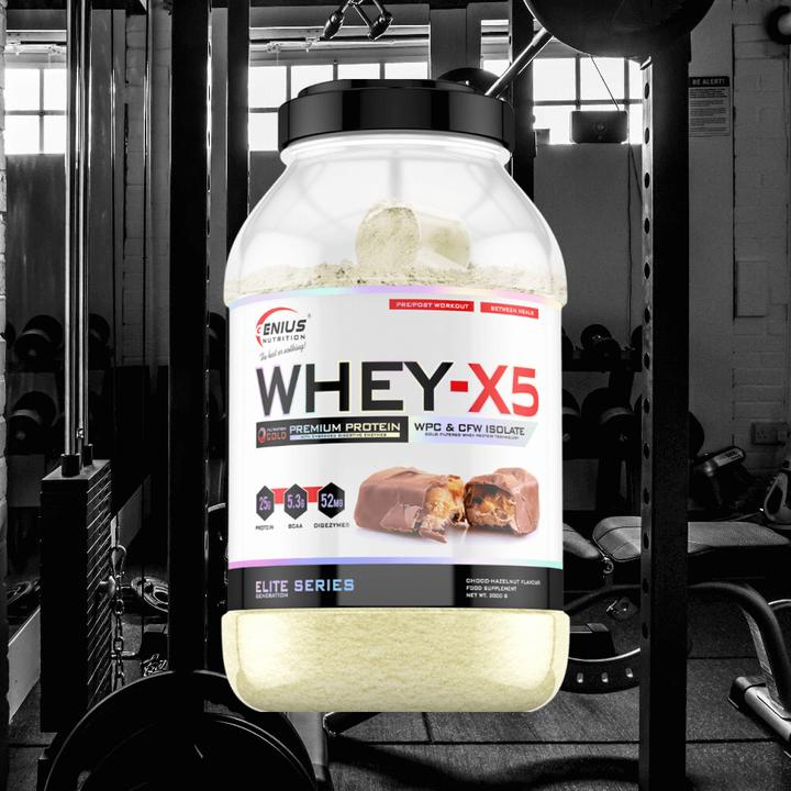 Image du produit Genius Nutrition Whey-X5 (Choco Hazelnut, 1 pcs, 2000 g)