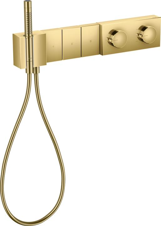Actual product image Axor Edge thermostat module Select 540/100 flush-mounted for 3 consumers