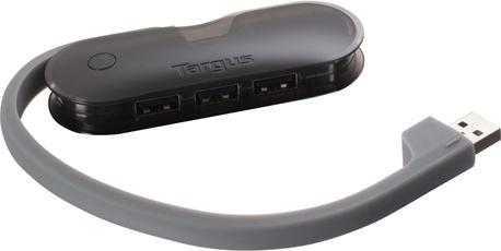 Produktbild Targus Mobiler USB 2.0 Hub (USB-A, 4 Ports)