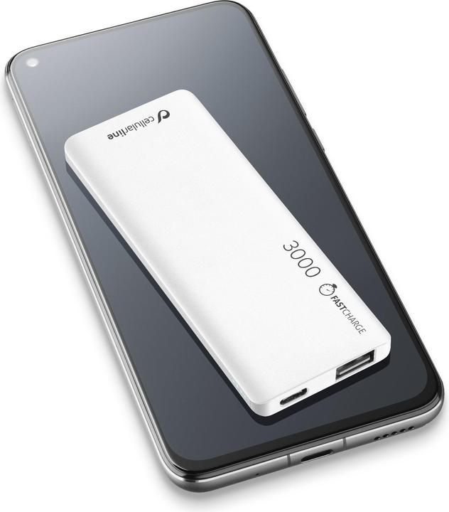 Cellularline Freepower Slim (3000 mAh, 10 W, 11.10 Wh)