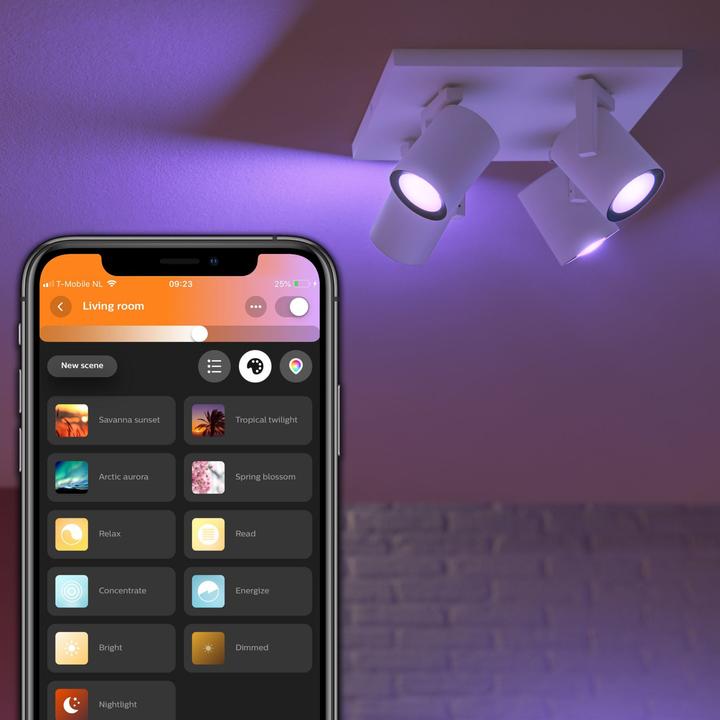 Actual product image Philips Hue Argenta Base BT (1400 lm, GU10)