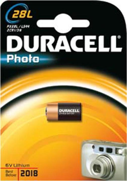 Actual product image Duracell Lithium photo battery, PX28L, 6 V, 200 mAh (1 pcs., 28L, 200 mAh)