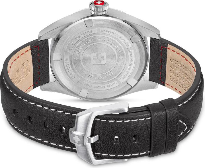Actual product image Swiss Military Hanowa Herrenuhr (Watch with gemstone, 42 mm)