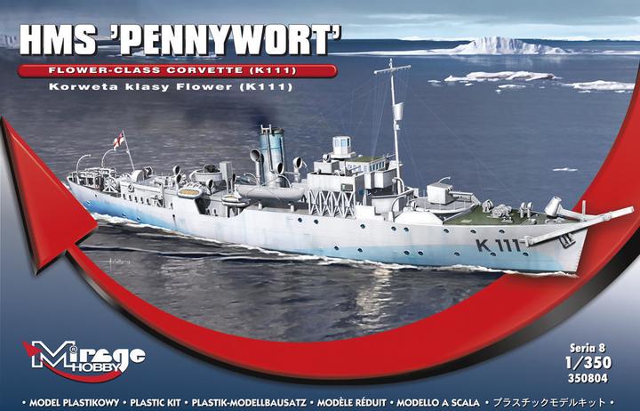 Actual product image Mirage Hobby HMS "PENNYWORT "Flower-Class CorvetteK111