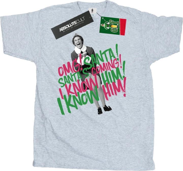 Elf Santa's Coming TShirt (XXL)