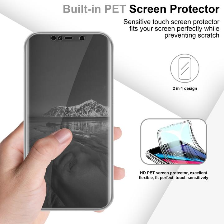 Actual product image Cadorabo TPU Hull 360 Degree Case (Mate 20 Pro)
