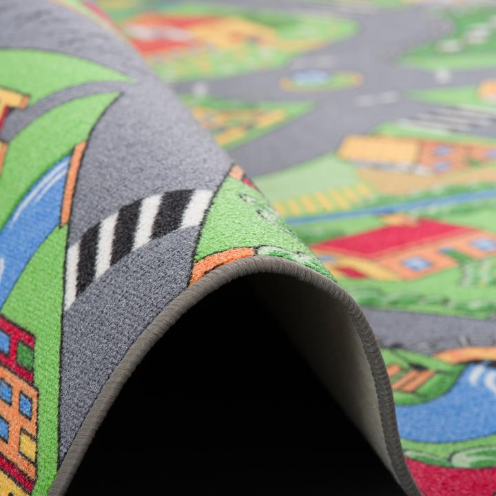 Produktbild Snapstyle Kinder Spiel Teppich Little Village (200 x 200 cm)