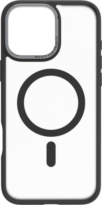Produktbild Muvit Coque Magsafe 2m Mat Frost Noir Iphone 16 Pro Max (Apple iPhone 16 Pro Max)