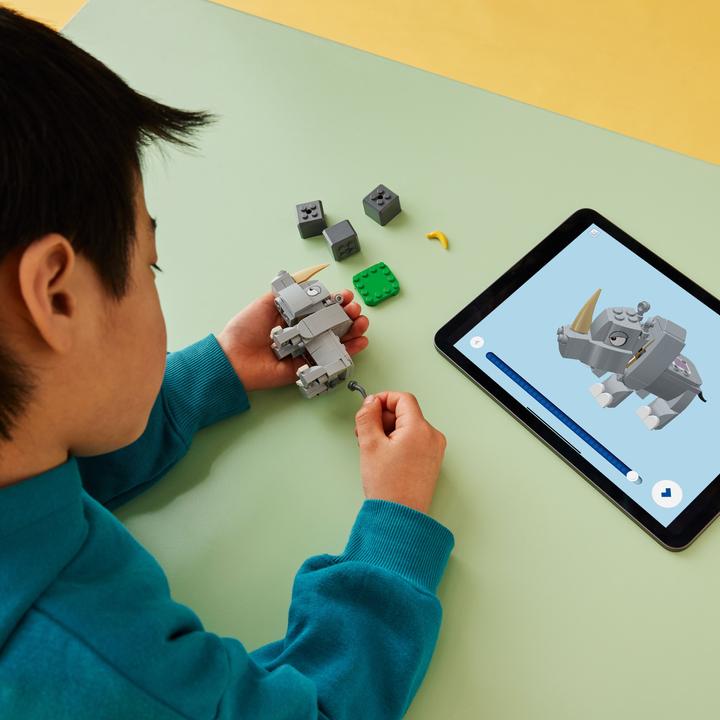 Actual product image LEGO Rambi the Rhino - Extension Set (71420, LEGO Super Mario)