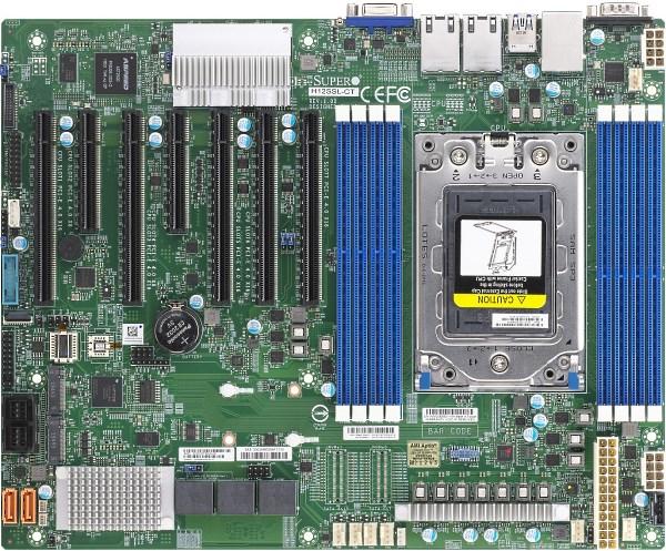 Actual product image Supermicro H12SSL-CT - Motherboard - ATX - Socket SP3 (SP3, AMD SoC, ATX)