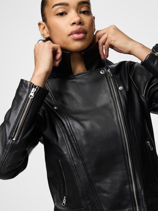 Actual product image Pieces Leder Bikerjacke (L)