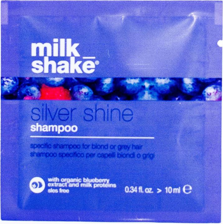 Actual product image Milk_Shake Silver Shine Shampoo 10ml (10 ml)