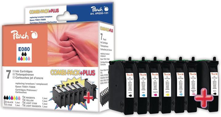 Produktbild Peach T0807 Multipack (M, Y, C, LC, BK, LM)