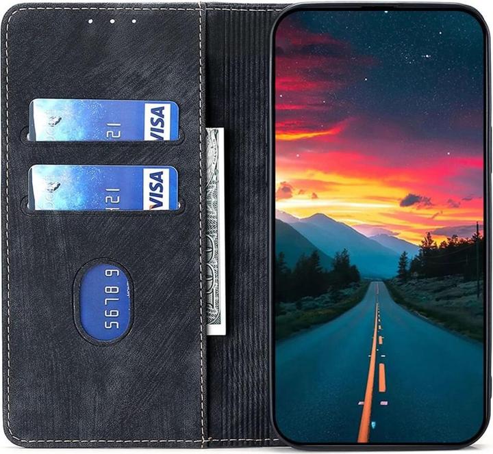 Image du produit Cover-Discount Galaxy A15 - Étui avec bloqueur RFID noir (Samsung Galaxy A15)