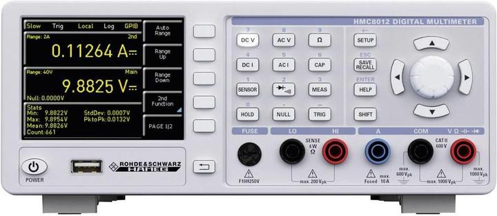Produktbild Rohde & Schwarz HMC8012 IEEE-488 Tisch-Multime (CAT II 600V)