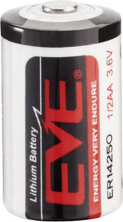 Eve Batterie ER14250 Spezial-Batterie 1/2 A (1 Stk., 1/2 AA, 1200 mAh)