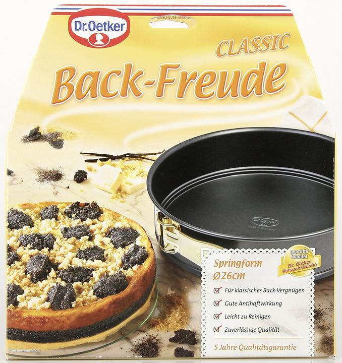 Produktbild Dr. Oetker Back-Freude (26 cm)