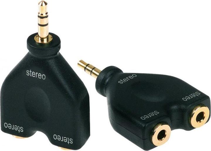 Actual product image Proel THE HARD adapter (Headphone Splitter)
