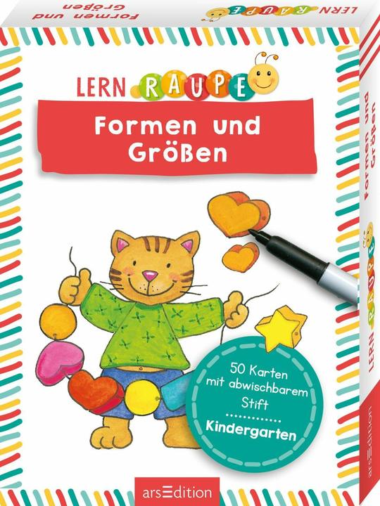 Actual product image Learning caterpillar - shapes and sizes (German)