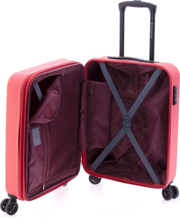 Immagine prodotto Wüsthof 4300 Carrello a 4 ruote da 55 cm con ripiegamento ad espansione (36 l, Bagaglio a mano (fino a 50 litri))