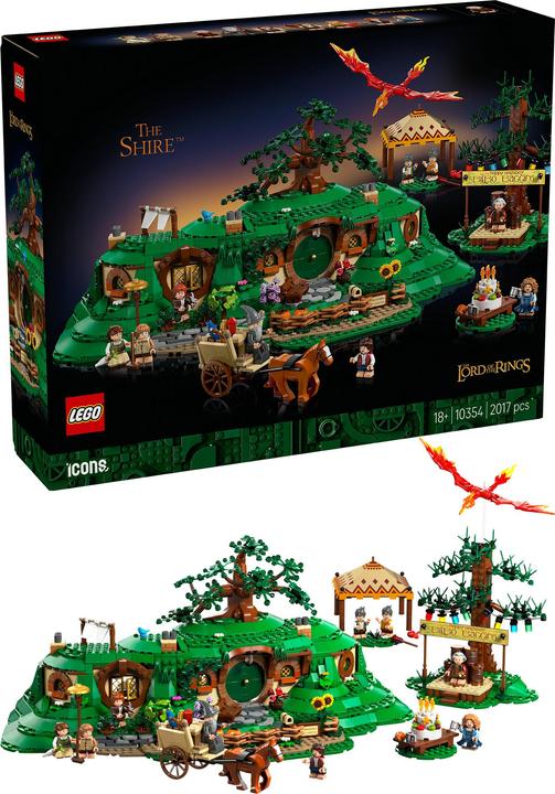 Produktbild LEGO Der Herr der Ringe: Das Auenland (10354, LEGO Icons, LEGO Seltene Sets)