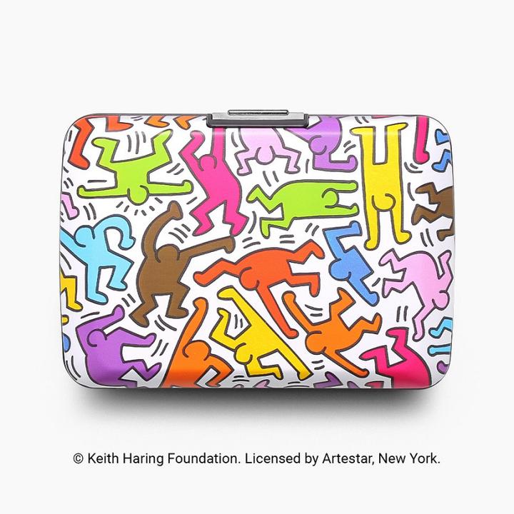 Actual product image Ögon Credit card holder V2 K.HARING COLOR
