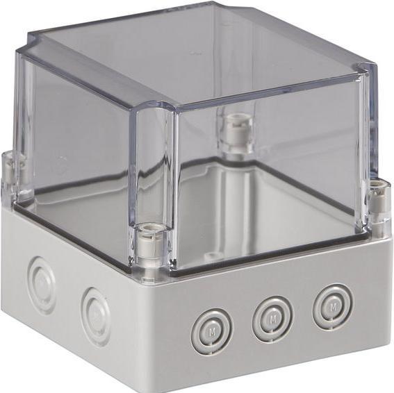 Immagine prodotto Ensto Contenitore di plastica Cubo S 125x125x125mm grigio/trasparente in policarbonato IP66 / IP67 (Case)