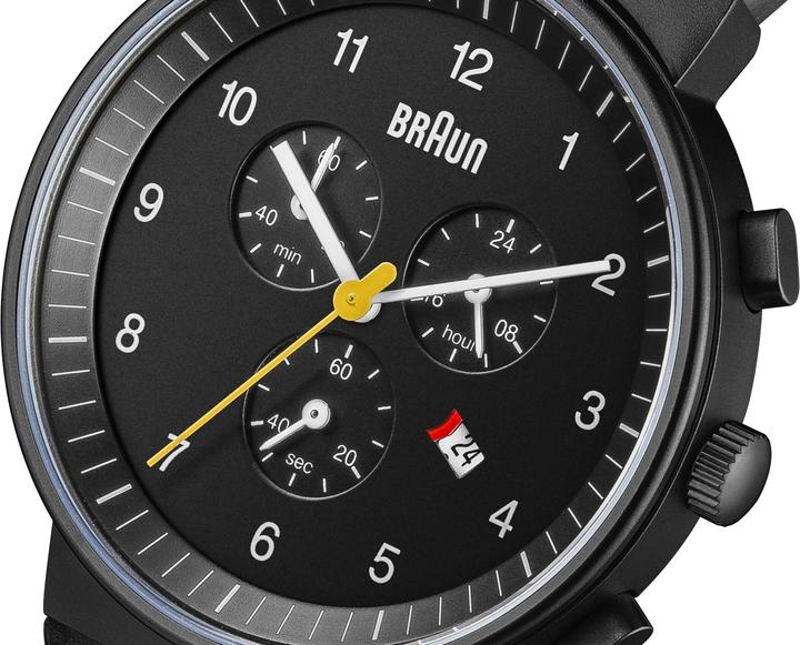 Actual product image Braun Bn0036 (Chronograph, Analogue wristwatch, 40 mm)