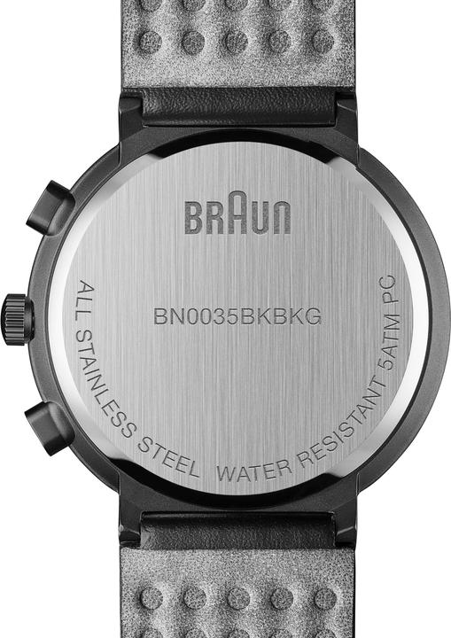 Actual product image Braun Bn0036 (Chronograph, Analogue wristwatch, 40 mm)