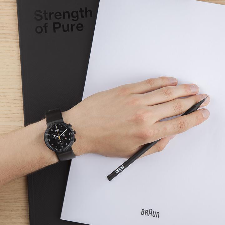 Actual product image Braun Bn0036 (Chronograph, Analogue wristwatch, 40 mm)