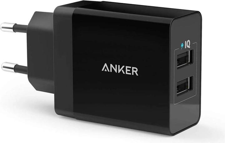 Immagine prodotto Anker Caricatore USB a 2 porte da 24W, nero (24 W)