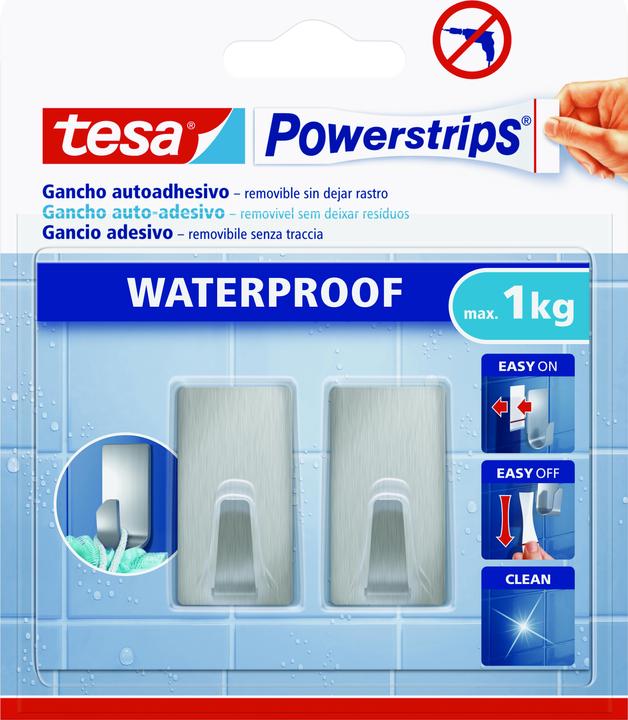 Produktbild tesa Powerstrips Waterproof Haken S