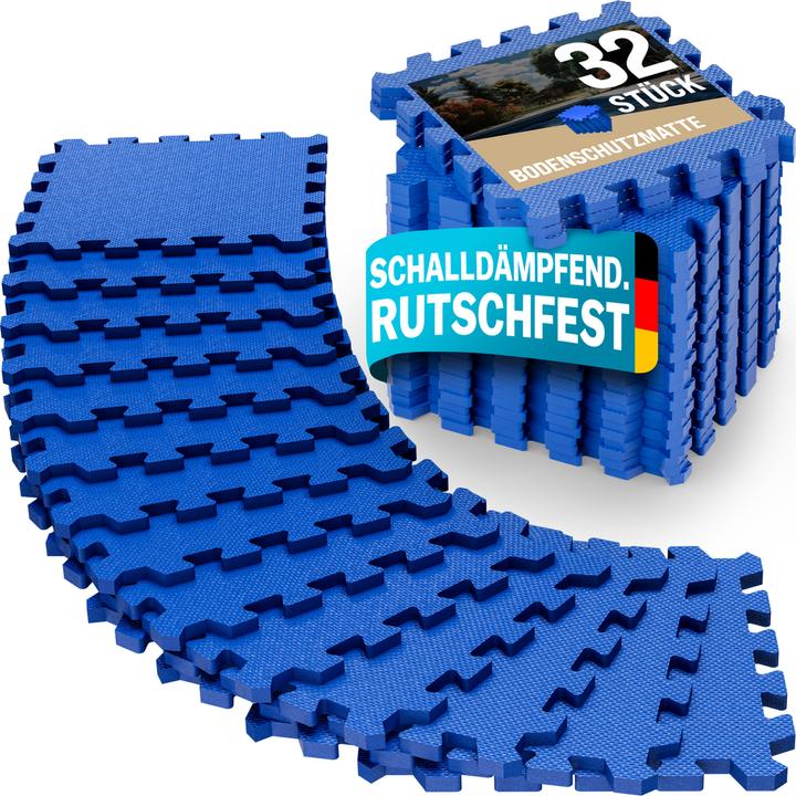 Monzana 32x Floor Protection Mat (1 cm)